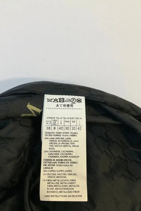 Manteau Max Mara Noir en Laine