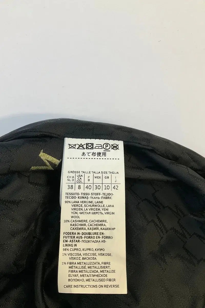 Manteau Max Mara Noir en Laine
