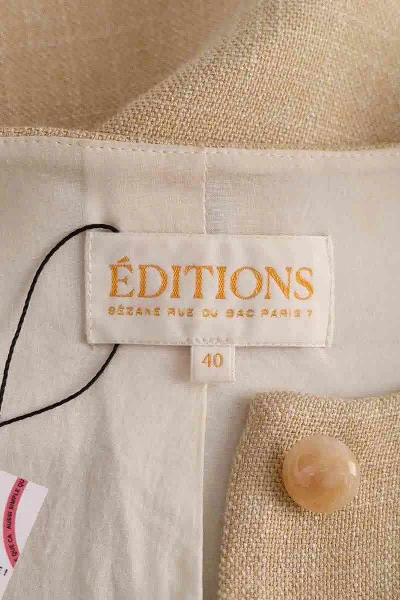 Top Sézane Beige en Coton