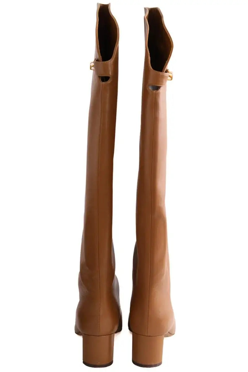 Bottes Skorpios Camel en Cuir