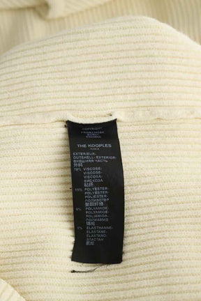 Mi-longueur The Kooples  Blanc