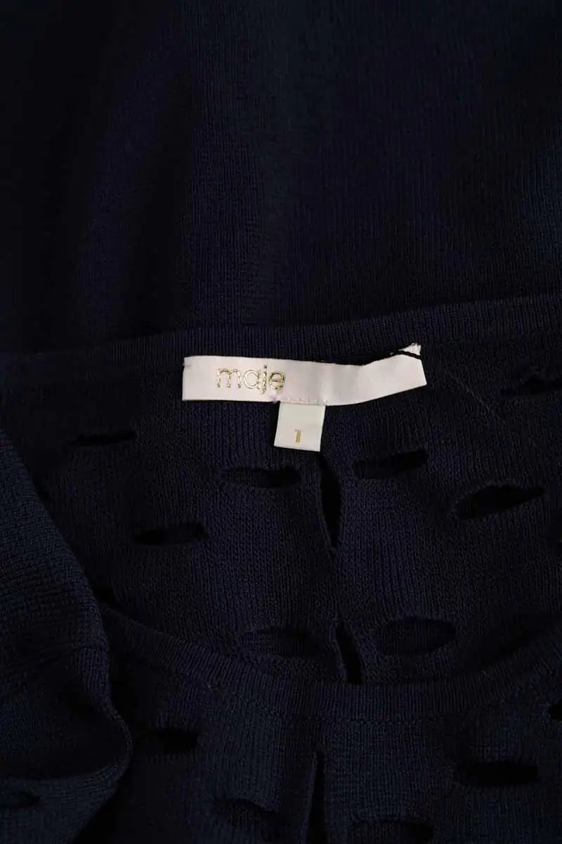 Top Maje Bleu en Viscose