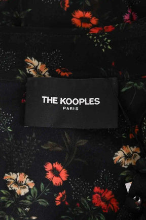 Blouse The Kooples Noir en Synthétique