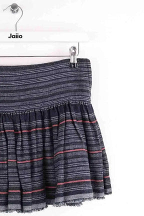 Mini jupe Isabel Marant Gris en Lin