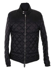 Doudoune Moncler Noir en Synthétique, taille S - Seconde Main