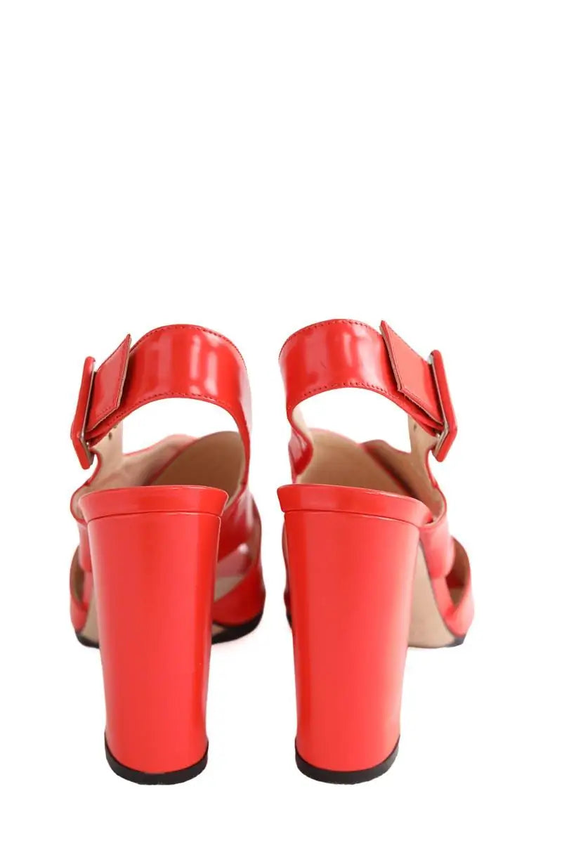 Talons Essentiel Antwerp Orange en Cuir