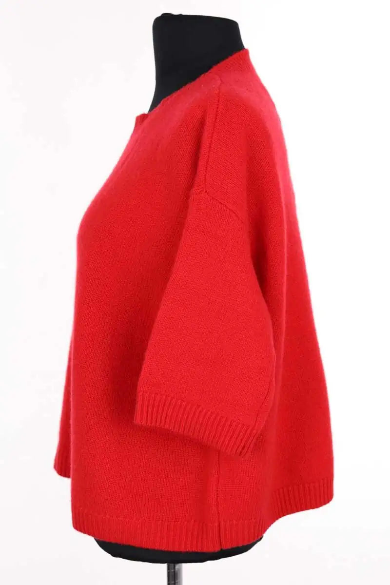Pull The Kooples Rouge en Cachemire