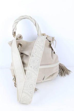 Bandoulière Lancel Brigitte Bardot Beige