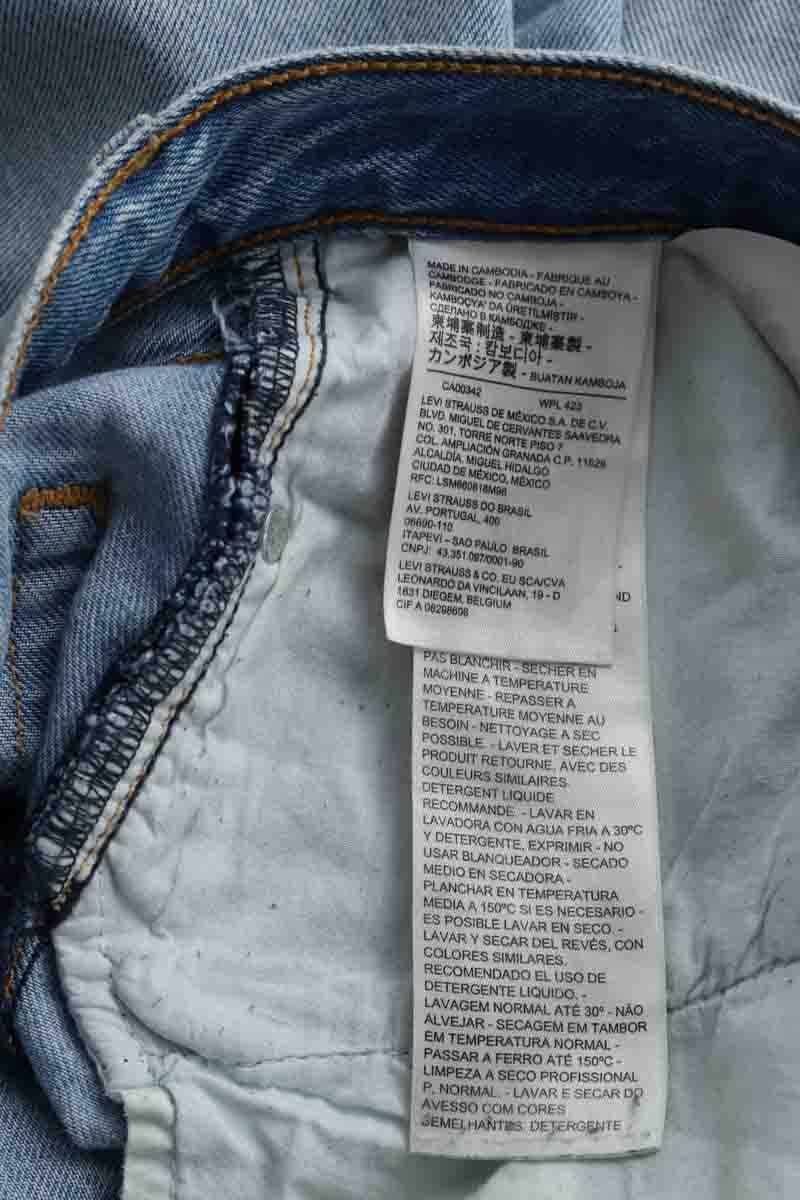 Droit Levi's  Bleu