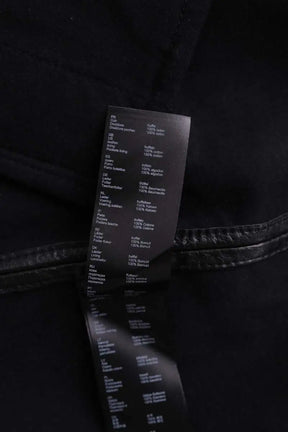Mini jupe Maje Noir en Cuir