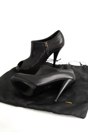 Talons Fendi  Noir