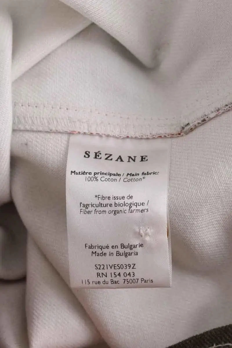 Veste Sézane Multicolore en Coton