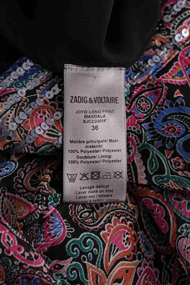 Jupe Zadig & Voltaire Multicolore en Synthétique