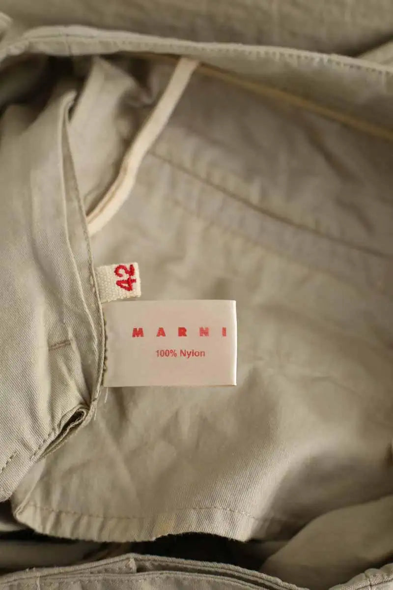 Pantalon droit Marni  Beige