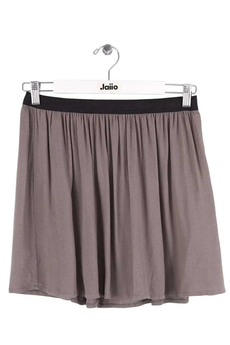 Jupe American Vintage Gris en Viscose, taille S - Seconde Main