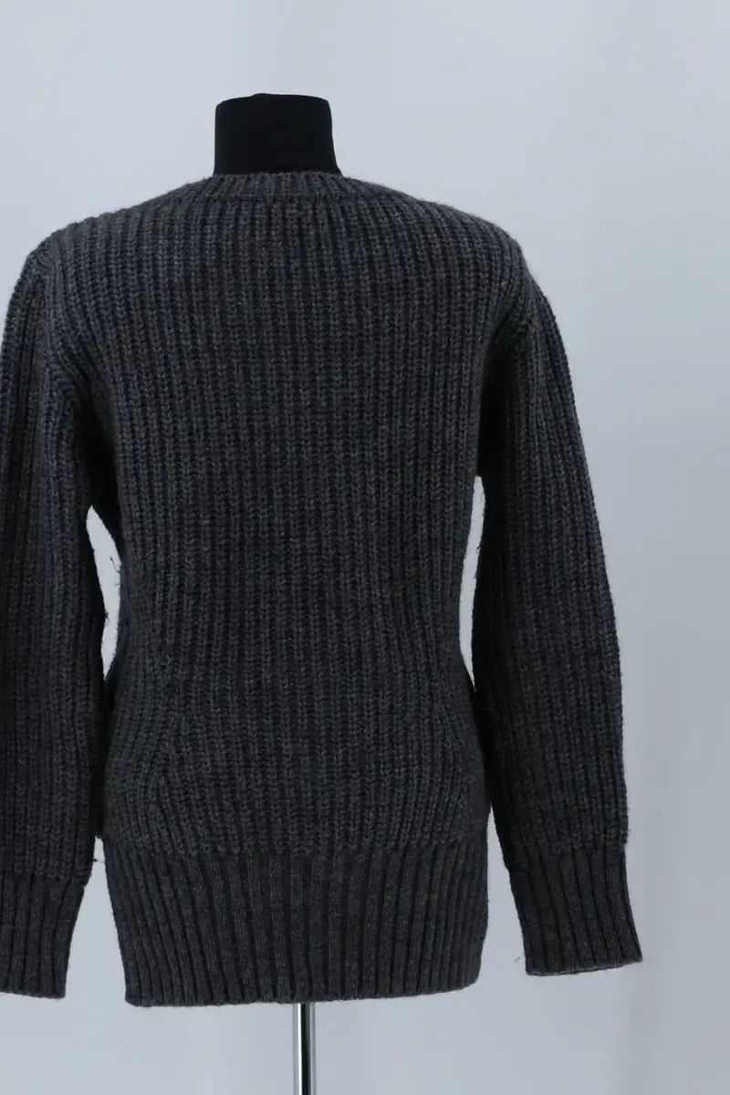 Pull Claudie Pierlot Anthracite en Laine