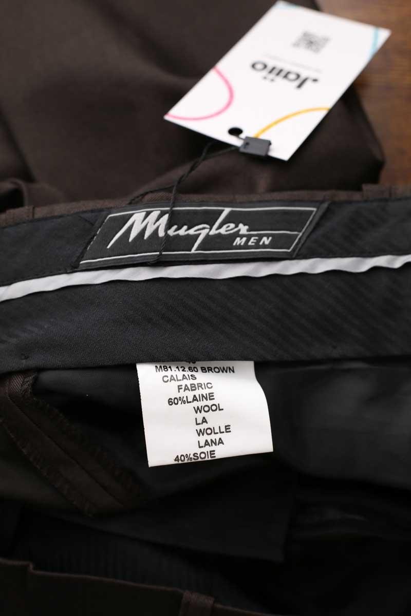 Pantalon de Costume Mugler  Marron