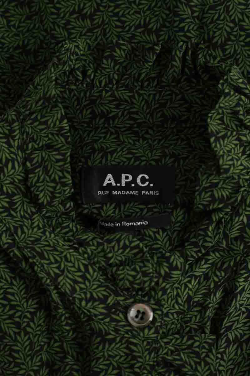 Blouse APC Vert en Soie