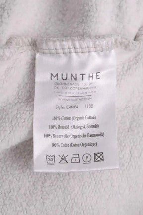 Sweatshirt Munthe Gris en Coton