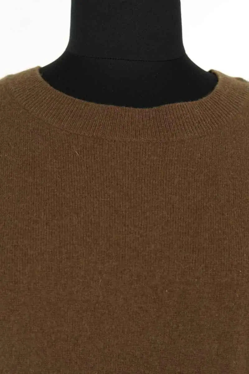 Robe American Vintage Marron en Laine