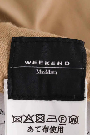 Trench-coat Max Mara Camel en Synthétique