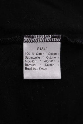 T-shirt Lacoste Noir en Coton