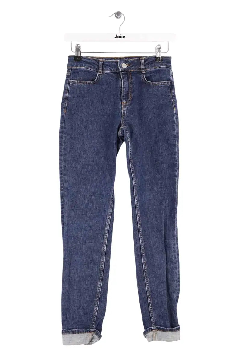 Jean slim Claudie Pierlot Bleu en Coton, taille XS - Seconde Main