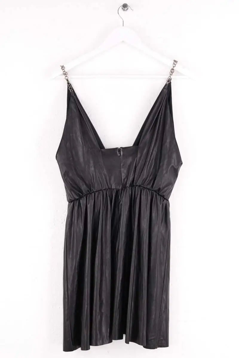 Robe Pinko Noir en Synthétique
