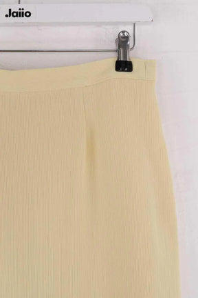Jupe Gerard Darel Jaune en Synthétique