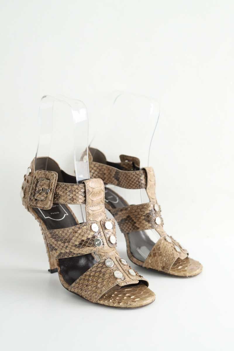Talons Roger Vivier  Marron