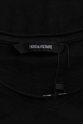 T-shirt Zadig & Voltaire Noir en Coton