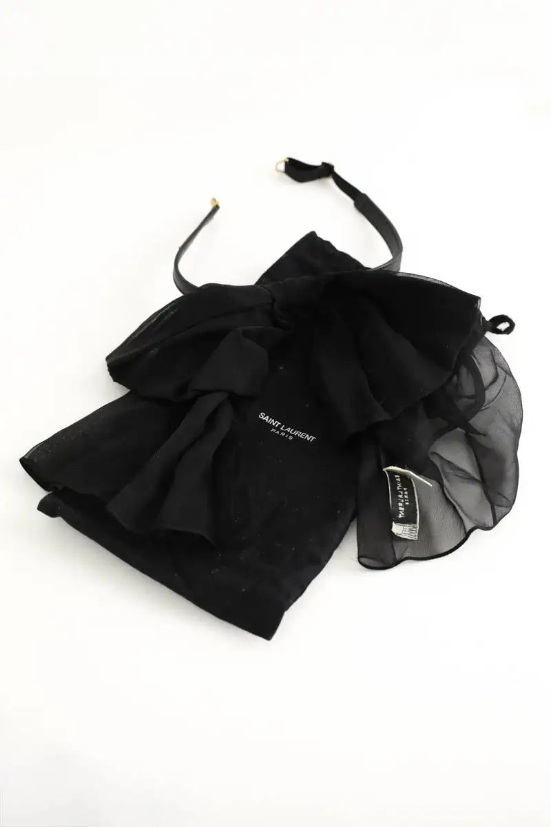 Collier Saint Laurent  Noir