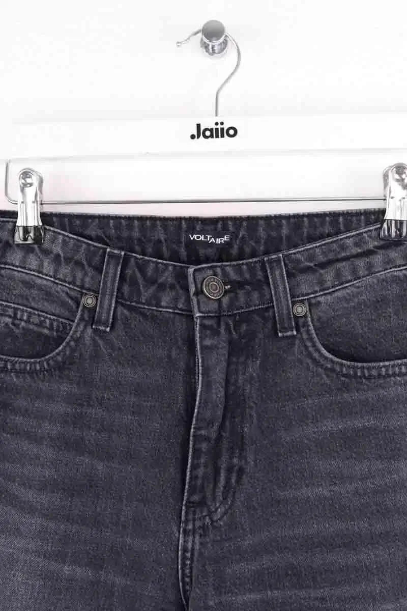 Jean large Zadig & Voltaire The whitney wide leg Noir en Coton