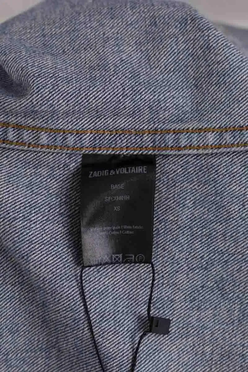 Veste Zadig & Voltaire Bleu en Coton
