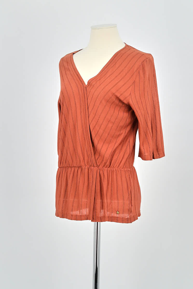 T-shirts Des Petits Hauts  Orange
