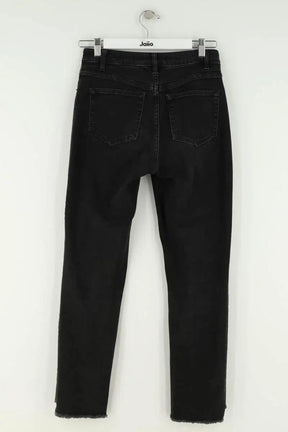 Jean droit Maje Noir en Coton