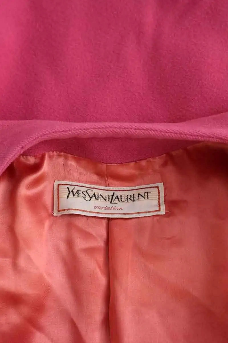 Manteau Saint Laurent  Rose