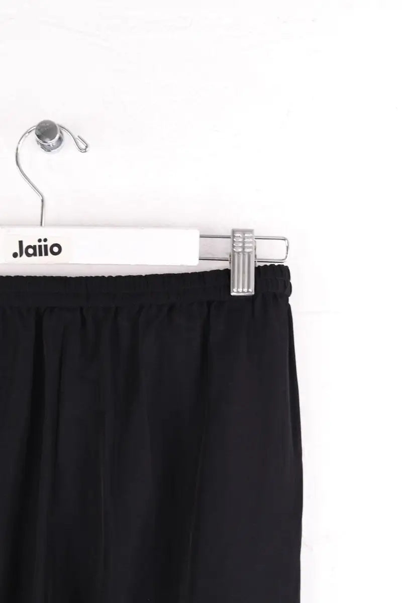 Pantalon Carot Joseph Noir en Soie