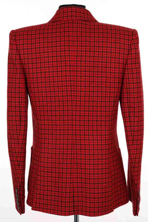 Blazer Alexandre Vauthier Rouge en Laine