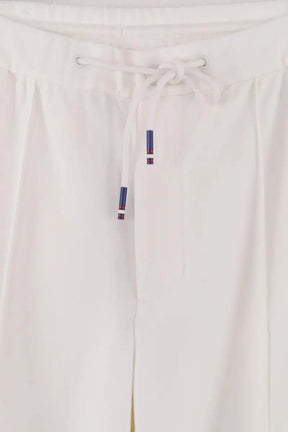 Pantalon de sport Wilson Mercer track pant Blanc en Synthétique