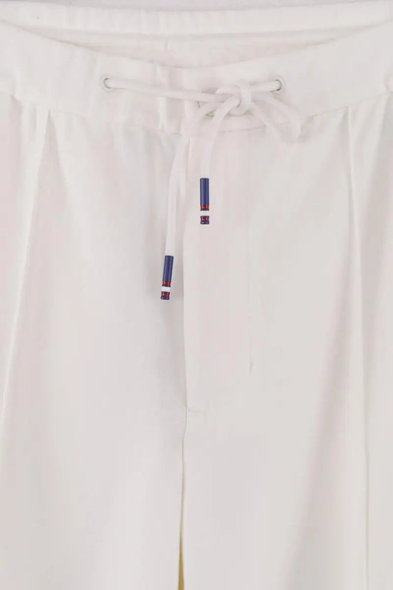 Pantalon de sport Wilson Mercer track pant Blanc en Synthétique