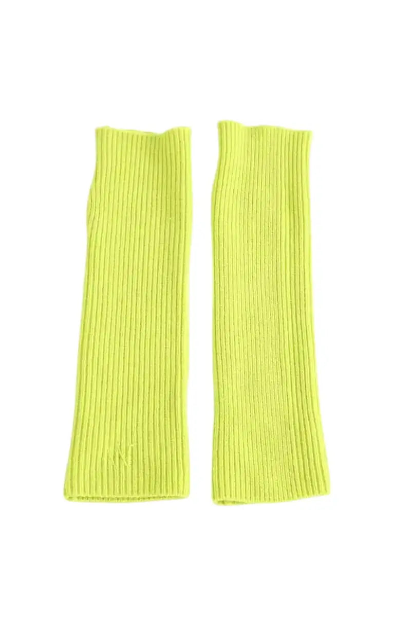 Gants Alexandra Golovanoff Vert en Laine, taille M - Seconde Main