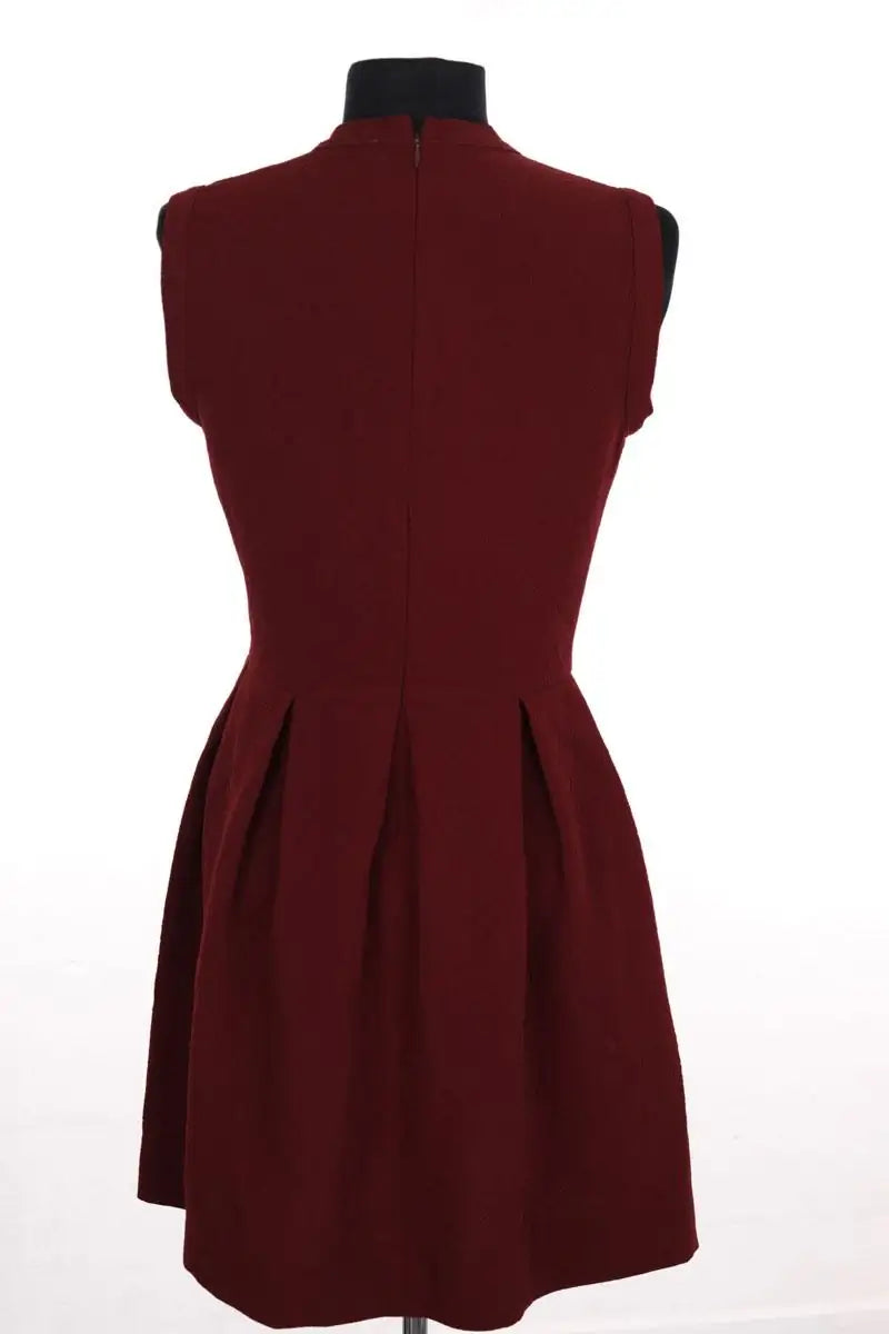 Robe Sandro Bordeaux en Synthétique
