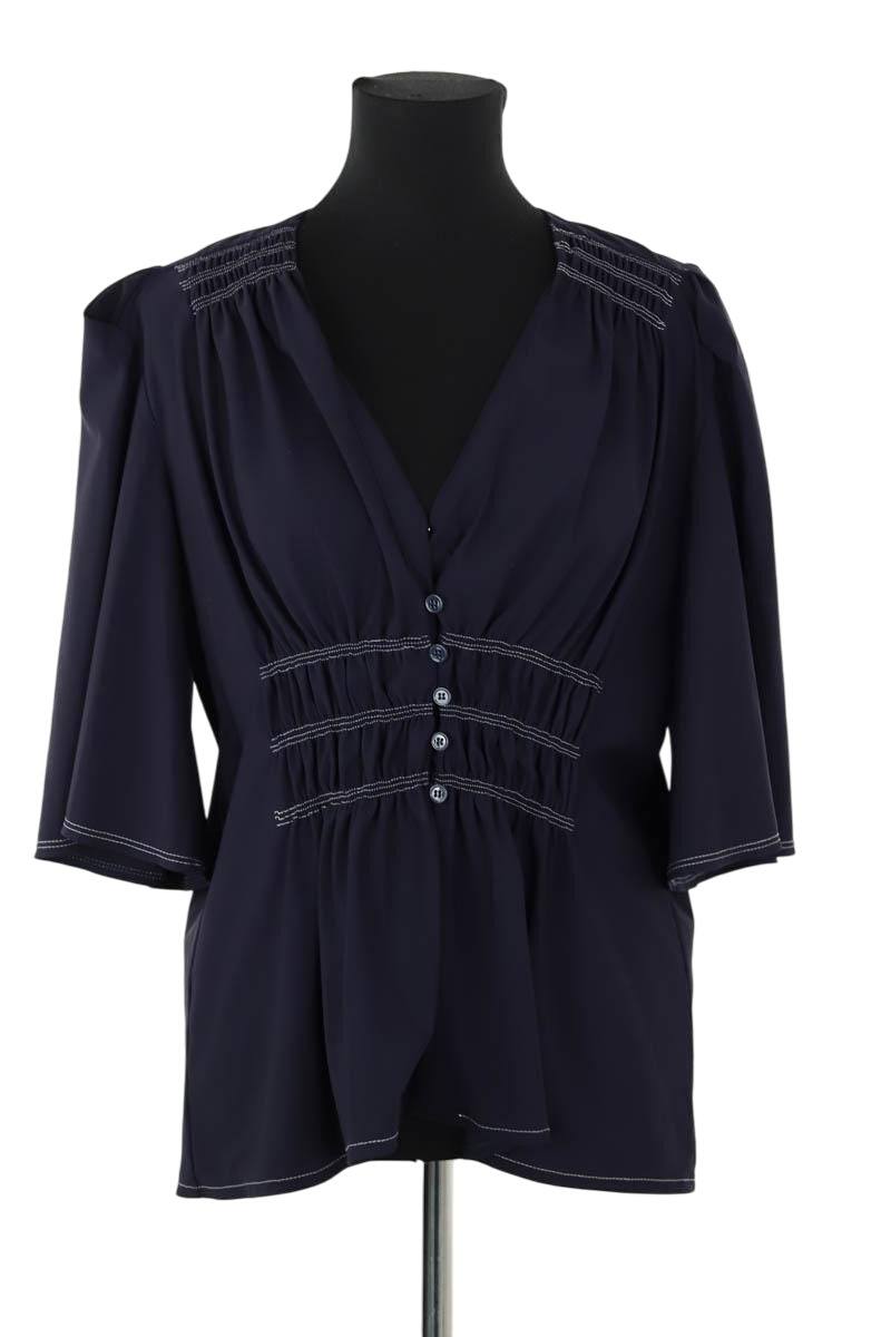 Blouse Carven  Bleu