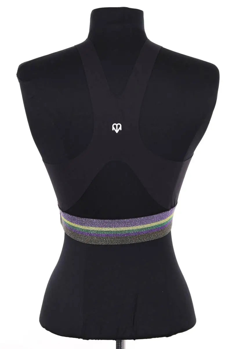 Brassière Maje Noir en Synthétique
