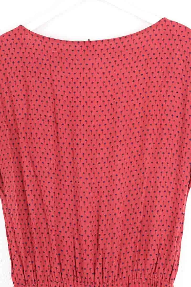Robe Des Petits Hauts Rouge en Viscose