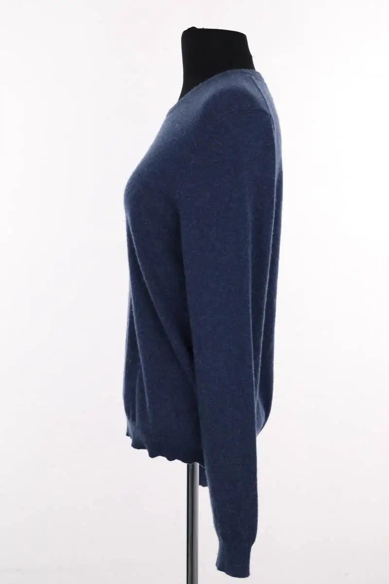Pull Eric Bompard Bleu en Cachemire