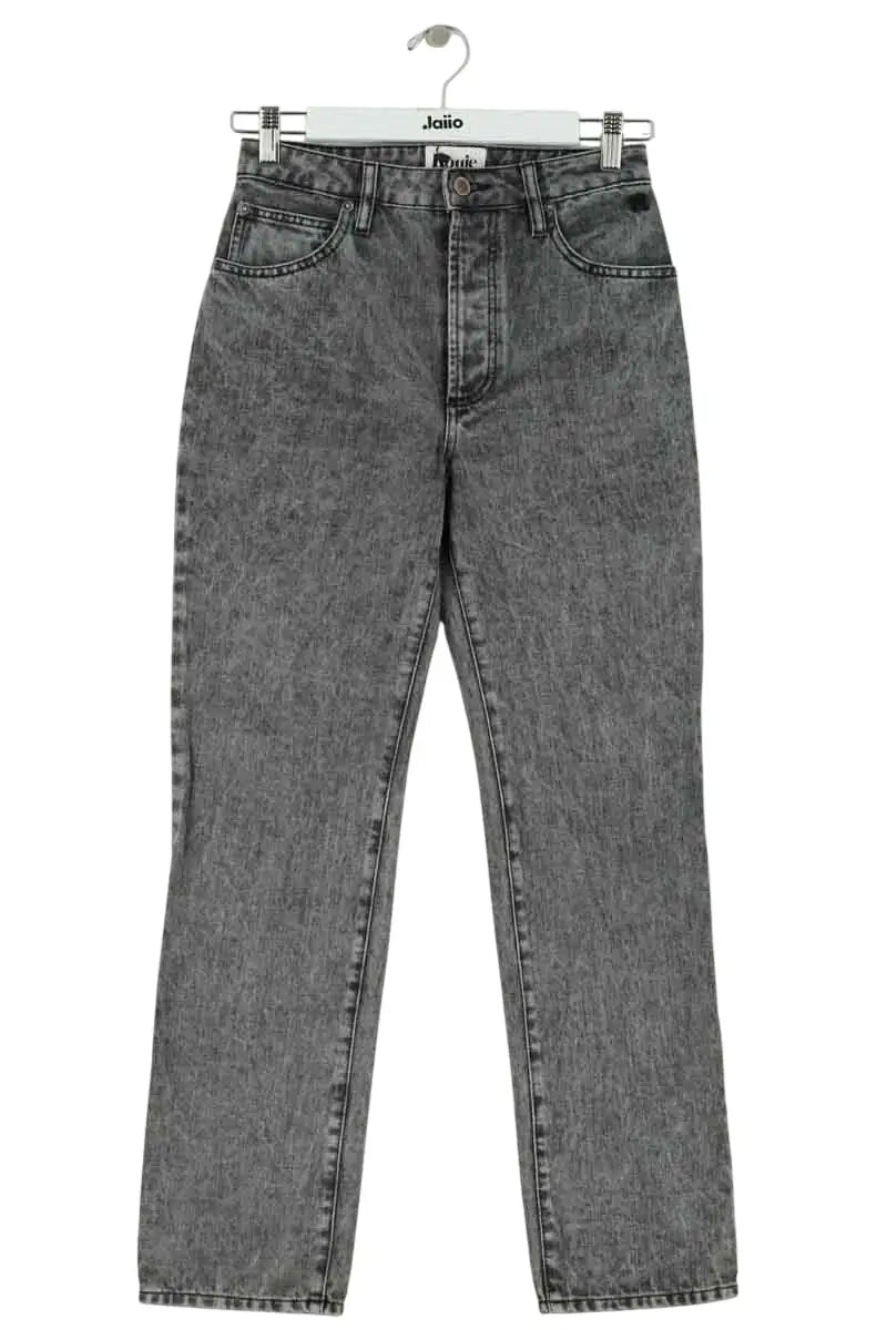 Jean droit Rouje Anthracite en Coton, taille S - Seconde Main