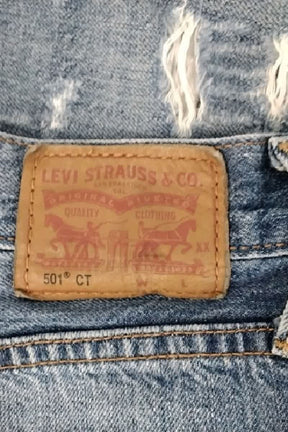 Short Levi's  Bleu