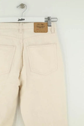 Jean slim American Vintage Beige en Coton